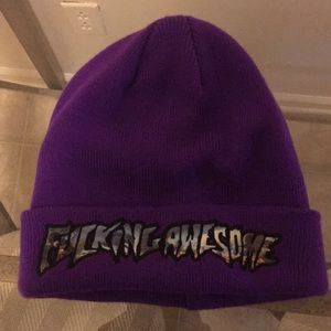 Fucking awesome beanie purple